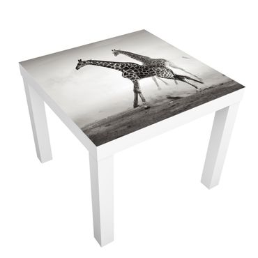 Adhesive film for furniture IKEA - Lack side table - Giraffe Hunt