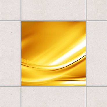 Tile sticker - Golden Glow