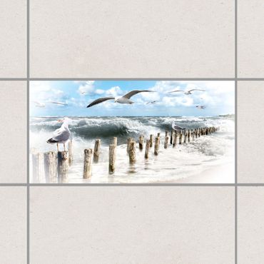Tile sticker - No.YK3 Absolutly Sylt