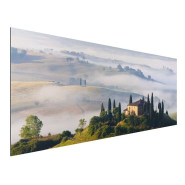 Print on aluminium - Country Estate In The Tuscany