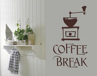 Wall sticker - No.SF317 coffee break 5