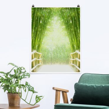 Poster forest - Bamboo Way