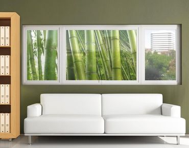 Window decoration - Bamboo