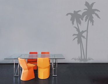Wall sticker - No.SF569 under palm trees