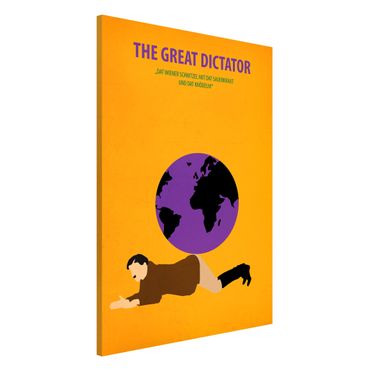 Magnetic memo board - Film Poster The Great Dictator