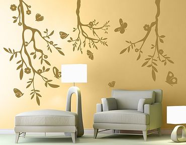 Wall sticker - No.RS85 Three Branches