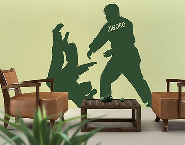 Wall sticker kids - No.RS130 Customised text Judo