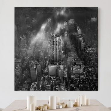 Print on canvas - Sunlight Over New York City