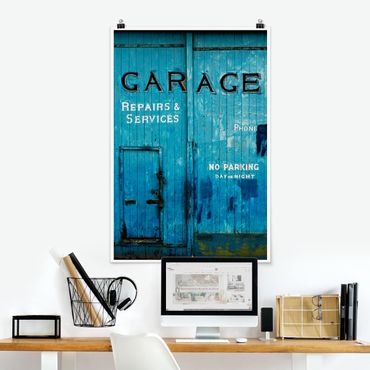 Poster - Garage Door