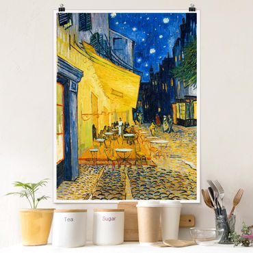 Poster art print - Vincent van Gogh - Café Terrace at Night