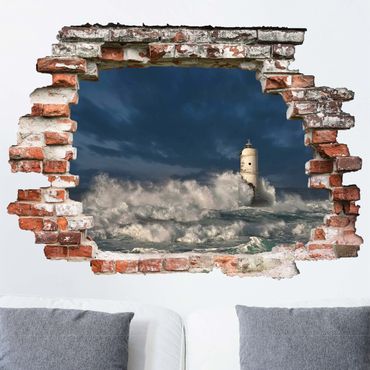 Wall sticker - Lighthouse On Sardinia
