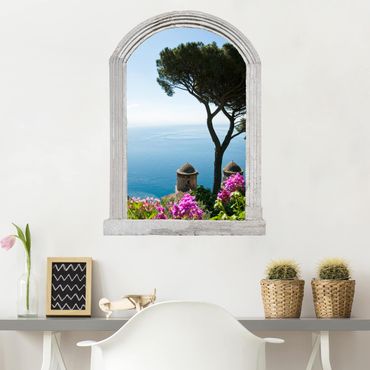 Wall sticker - Stone Arch View From The Garden On The Sea