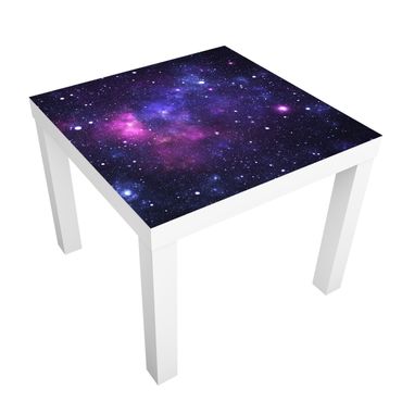 Adhesive film for furniture IKEA - Lack side table - Galaxy