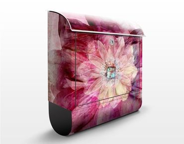 Letterbox - Grunge Flower