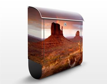 Letterbox - Monument Valley At Sunset