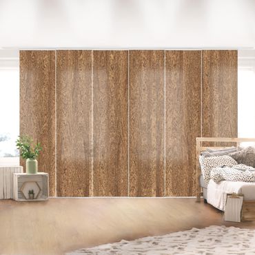 Sliding panel curtains set - Amburana