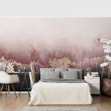 Wallpaper - Golden Dawn Pink