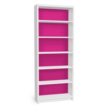 Adhesive film for furniture IKEA - Billy bookcase - Colour Pink