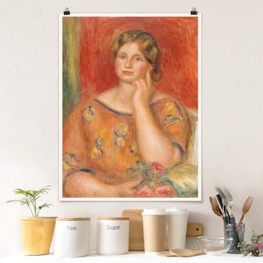 Poster art print - Auguste Renoir - Mrs. Osthaus