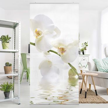 Room divider - White Orchid Waters