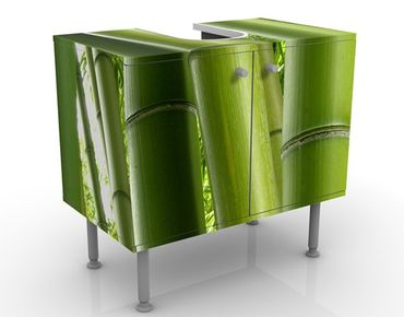 Wash basin cabinet design - Bamboo Trees No.2