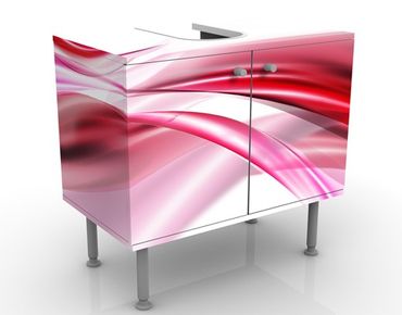 Wash basin cabinet design - Pink Dust