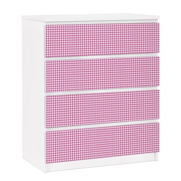 Adhesive film for furniture IKEA - Malm chest of 4x drawers - Dolls Blanket