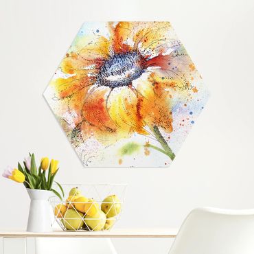 Forex hexagon - Painted Sunflower