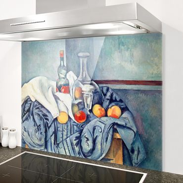 Glass Splashback - Paul Cézanne - Still Life Peaches - Landscape 3:4