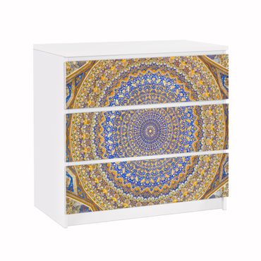 Adhesive film for furniture IKEA - Malm chest of 3x drawers - Dome Of The Mosque