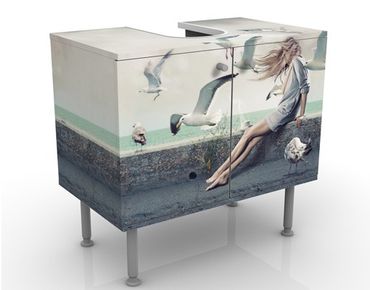 Wash basin cabinet design - Coffee By The Sea