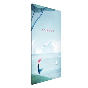 Magnetic memo board - Travel Poster - Sidney
