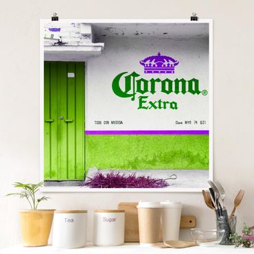 Poster - Corona Extra Green