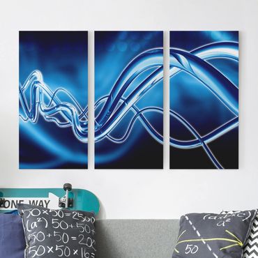 Print on canvas 3 parts - Equalizer