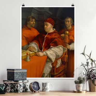 Poster - Raffael - Portrait of Pope Leo X
