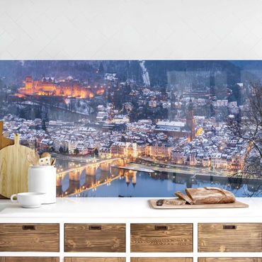 Kitchen wall cladding - Heidelberg In The Winter
