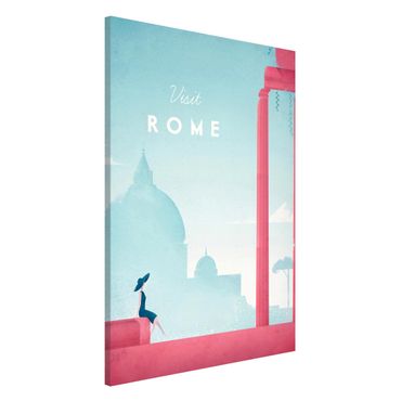 Magnetic memo board - Travel Poster - Rome
