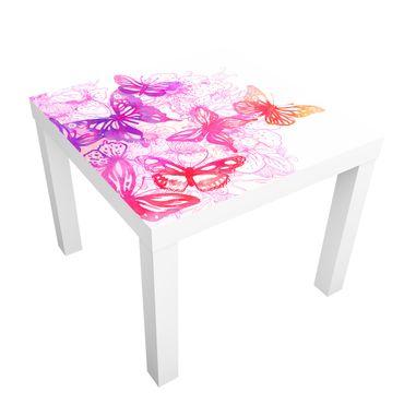 Adhesive film for furniture IKEA - Lack side table - Butterfly Dream
