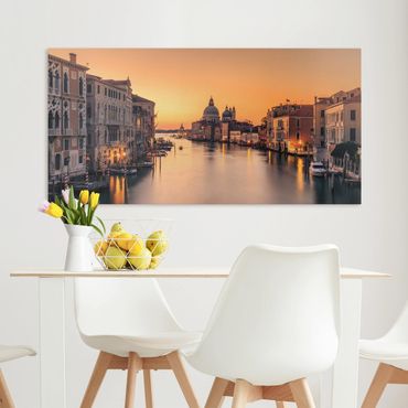 Print on canvas - Golden Venice