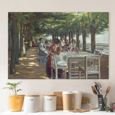 Canvas print - Max Liebermann - The Restaurant Terrace Jacob