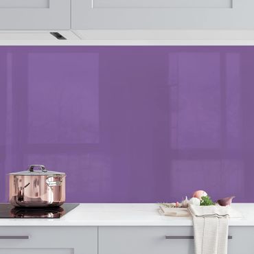 Kitchen wall cladding - Lilac
