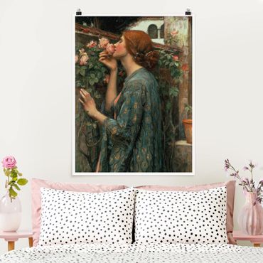Poster art print - John William Waterhouse - The Soul Of The Rose