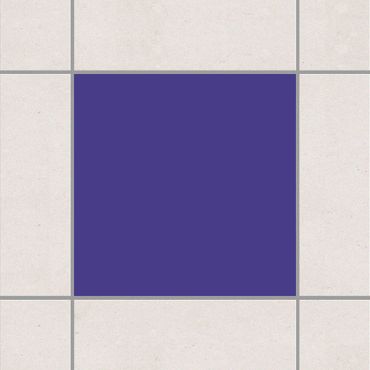 Tile sticker - Colour Dark Lilac