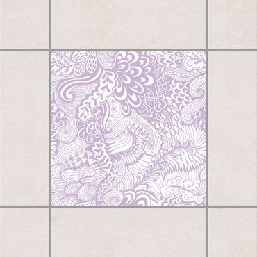 Tile sticker - Poseidon's Garden Lavender