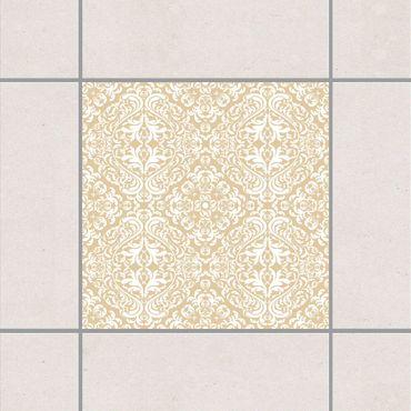 Tile sticker - Time Curls By Light Brown