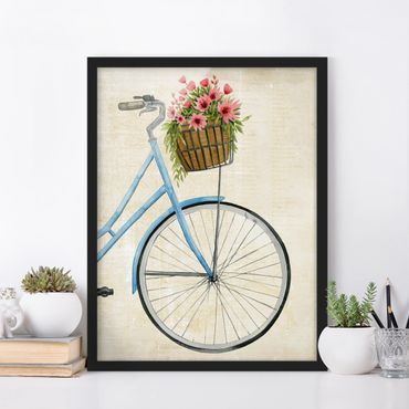 Framed poster - Flowers Courier I