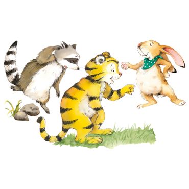 Wall sticker - Little Tiger - Friends Mega Set