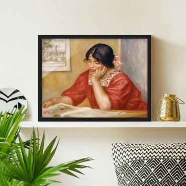 Framed poster - Auguste Renoir - Leontine Reading
