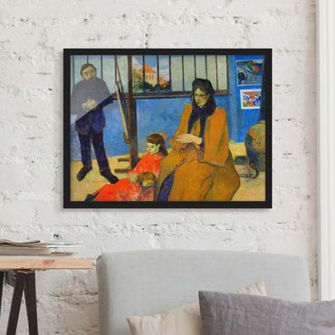 Framed poster - Paul Gauguin - The Schuffenecker Family