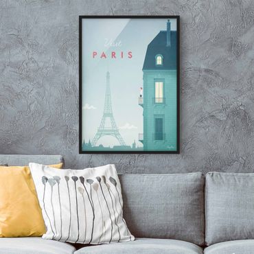 Framed poster - Travel Poster - Paris